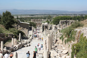 Curetes Street - Selcuk, Ephesus, Turkey