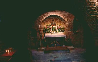 Altar at the House of Virgin Mary - Ephesus, Turkey